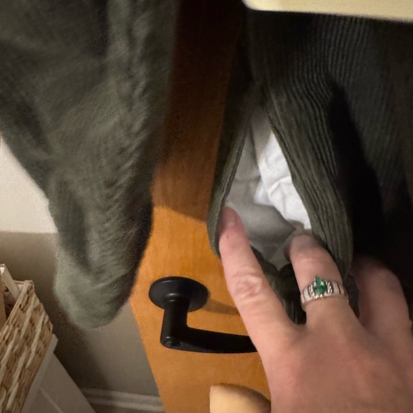 Olive Green Corduroy Jacket - Picture 6 of 6